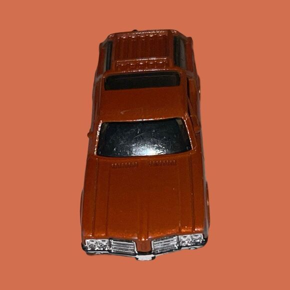 Vintage 1971 Matchbox Oldsmobile Vista Cruiser Station Wagon Orange Dogs Back - Picture 2 of 8